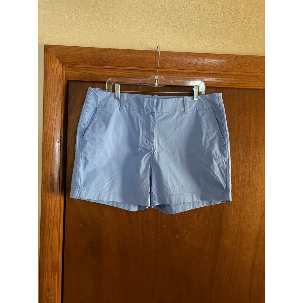 Vineyard Vines Blue Chino Shorts Women's Size 14 Cotton Stretch Casual